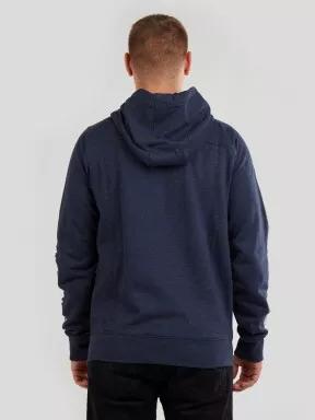 Fundango West Point Hooded Pullover férfi kapucnis pulóver kék színben 3