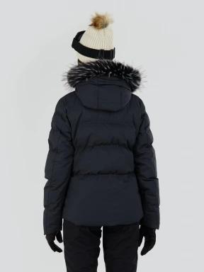 Fundango Elyra Fur Padded Jacket női síkabát fekete színben 3