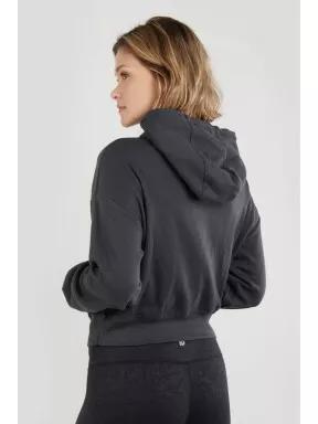 Draug Crop Hoodie